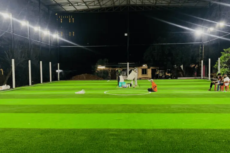 TURF CONSTRUCTION COMPLETED