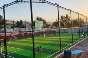 Completed turf project by meckavosports mumbai