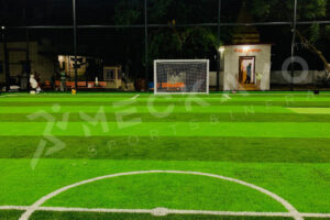 Completed turf construction project in pune by meckavo sports