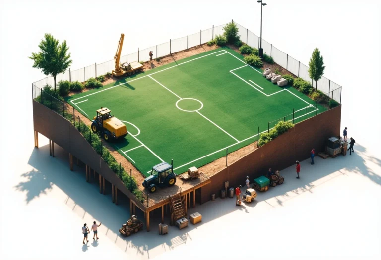 Turf Construction from Scratch to End – A Step-by-Step Look at How Modern Sports Grounds Are Built